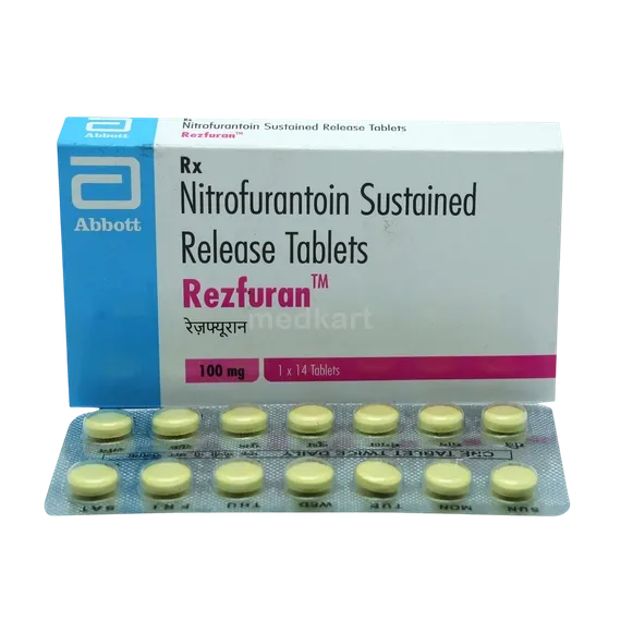 rezfuran 100mg tablet 14's